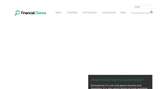 Desktop Screenshot of financialdiaries.com